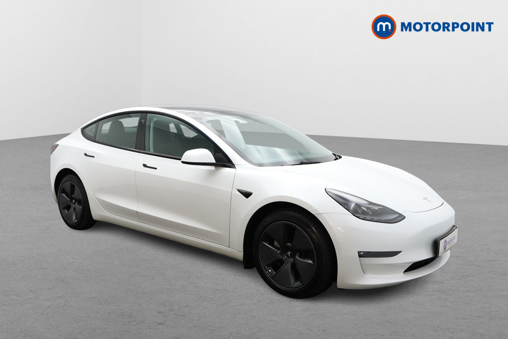 Tesla Model 3 Long Range Automatic Electric Saloon - Stock Number (1505639) - Drivers side front corner