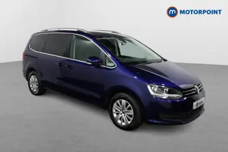 Volkswagen Sharan SE Automatic Diesel People Carrier - Stock Number (1505685) - Drivers side front corner