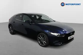 Mazda 3 Exclusive-Line Manual Petrol-Electric Hybrid Hatchback - Stock Number (1507753) - Drivers side front corner