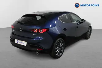 Mazda 3 Exclusive-Line Manual Petrol-Electric Hybrid Hatchback - Stock Number (1507753) - Drivers side rear corner