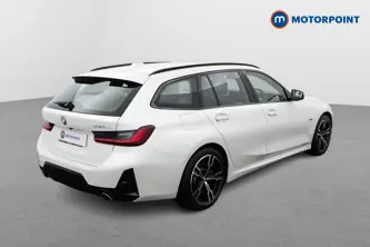 BMW 3 Series M Sport Automatic Petrol Plug-In Hybrid Estate - Stock Number (1494563) - Drivers side rear corner