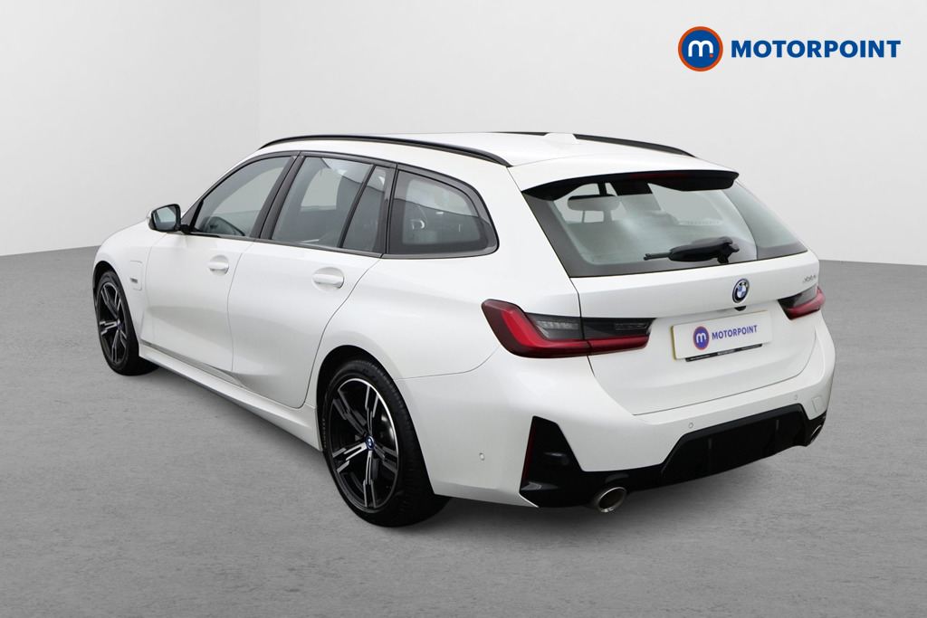 BMW 3 Series M Sport Automatic Petrol Plug-In Hybrid Estate - Stock Number (1494563) - Passenger side rear corner