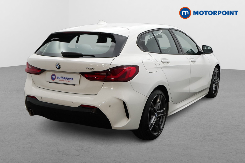 BMW 1 Series M Sport Manual Petrol Hatchback - Stock Number (1497399) - Drivers side rear corner