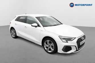 Audi A3 S Line Automatic Petrol Plug-In Hybrid Hatchback - Stock Number (1499759) - Drivers side front corner