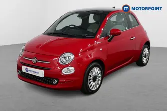 Fiat 500 Dolcevita Manual Petrol-Electric Hybrid Hatchback - Stock Number (1501636) - Passenger side front corner