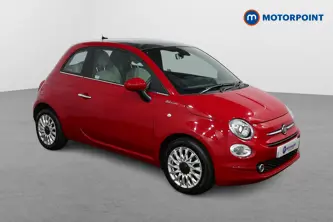 Fiat 500 Dolcevita Manual Petrol-Electric Hybrid Hatchback - Stock Number (1501636) - Drivers side front corner