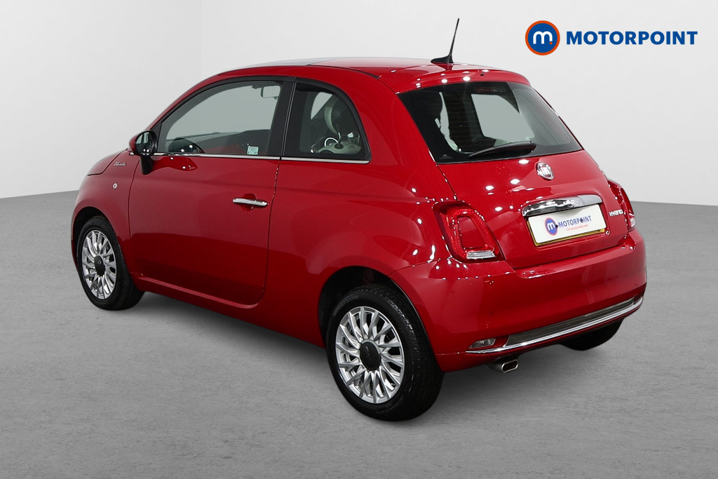 Fiat 500 Dolcevita Manual Petrol-Electric Hybrid Hatchback - Stock Number (1502947) - Passenger side rear corner