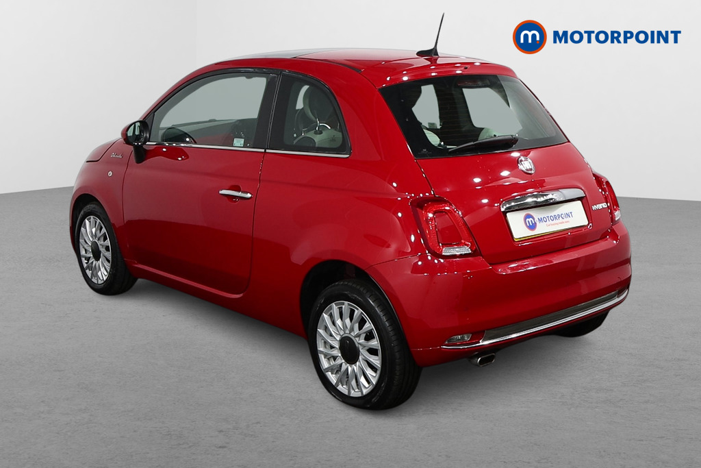 Fiat 500 Dolcevita Manual Petrol-Electric Hybrid Hatchback - Stock Number (1502972) - Passenger side rear corner