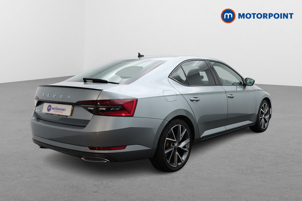 Skoda Superb Sport Line Plus Automatic Petrol Hatchback - Stock Number (1488666) - Drivers side rear corner