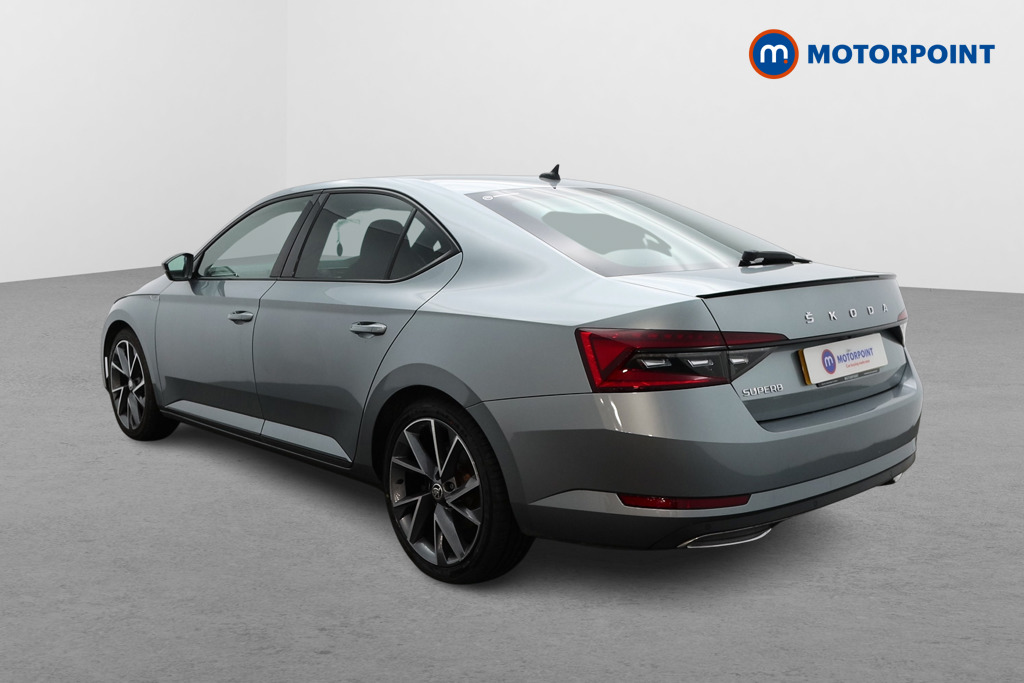 Skoda Superb Sport Line Plus Automatic Petrol Hatchback - Stock Number (1488666) - Passenger side rear corner