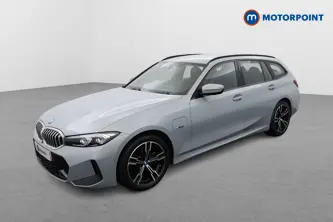 BMW 3 Series M Sport Automatic Petrol Plug-In Hybrid Estate - Stock Number (1494558) - Passenger side front corner