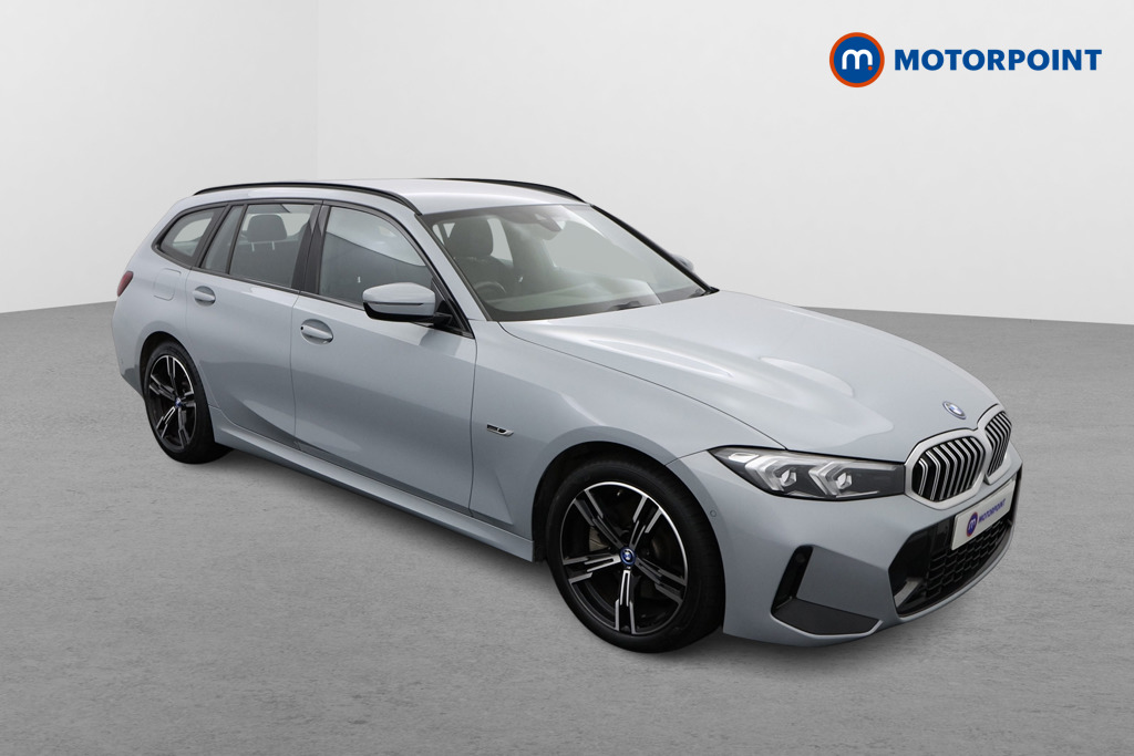 BMW 3 Series M Sport Automatic Petrol Plug-In Hybrid Estate - Stock Number (1494558) - Drivers side front corner