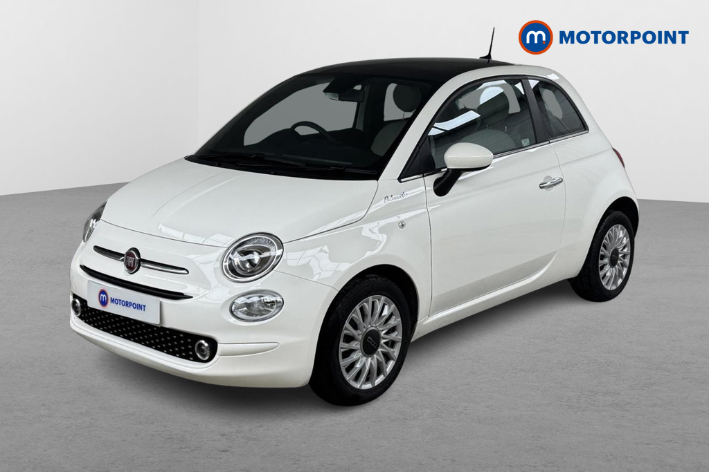 Fiat 500 Dolcevita Manual Petrol-Electric Hybrid Hatchback - Stock Number (1500965) - Passenger side front corner