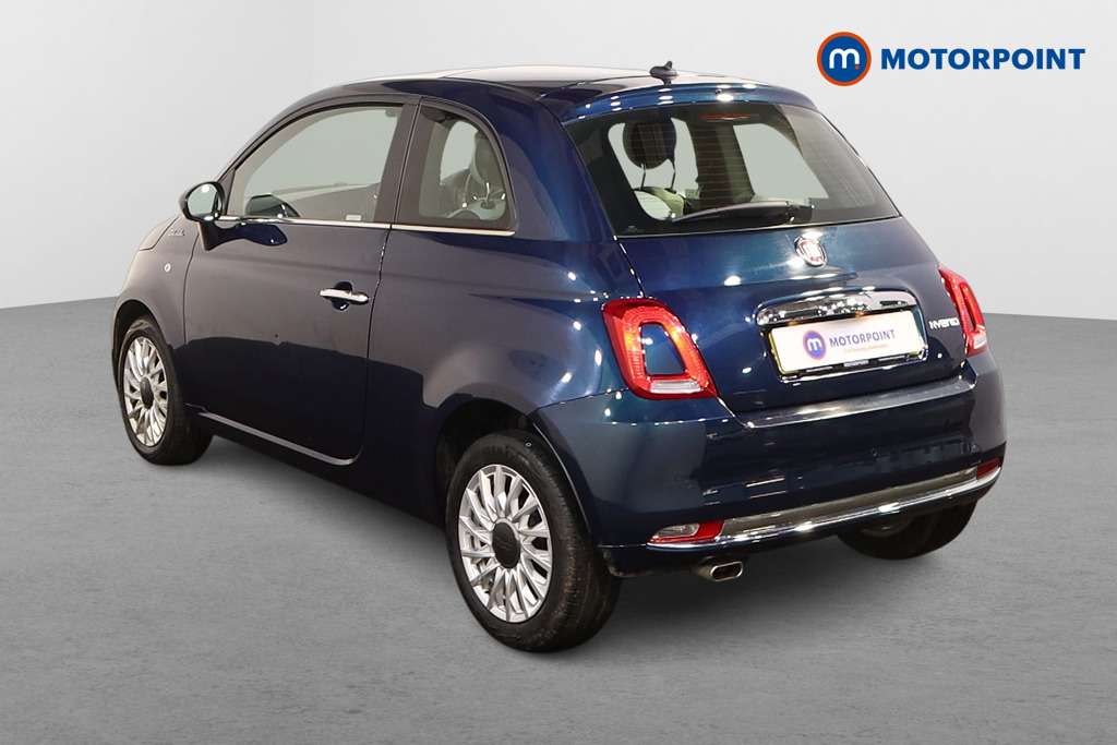 Fiat 500 Dolcevita Manual Petrol-Electric Hybrid Hatchback - Stock Number (1500974) - Passenger side rear corner