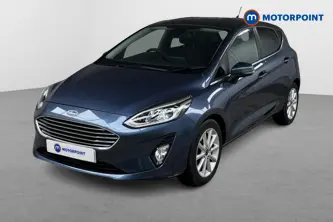 Ford Fiesta Titanium Manual Petrol-Electric Hybrid Hatchback - Stock Number (1504410) - Passenger side front corner