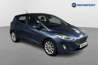 Ford Fiesta Titanium Manual Petrol-Electric Hybrid Hatchback - Stock Number (1504410) - Drivers side front corner