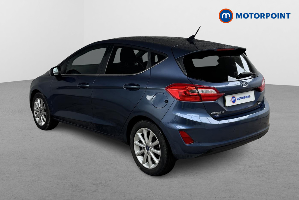 Ford Fiesta Titanium Manual Petrol-Electric Hybrid Hatchback - Stock Number (1504410) - Passenger side rear corner