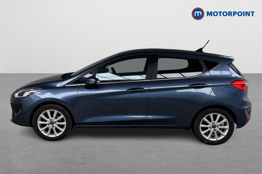 Ford Fiesta Titanium Manual Petrol-Electric Hybrid Hatchback - Stock Number (1504410) - Passenger side