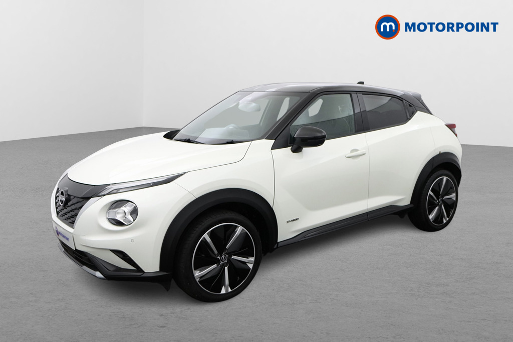 Nissan Juke Tekna-Plus Automatic Petrol-Electric Hybrid SUV - Stock Number (1505817) - Passenger side front corner