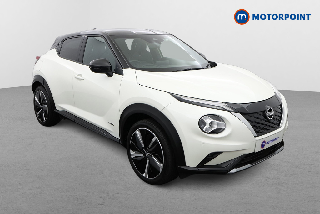 Nissan Juke Tekna-Plus Automatic Petrol-Electric Hybrid SUV - Stock Number (1505817) - Drivers side front corner