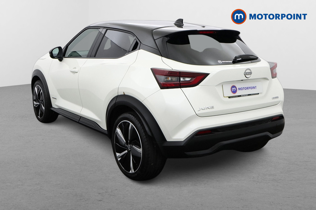 Nissan Juke Tekna-Plus Automatic Petrol-Electric Hybrid SUV - Stock Number (1505817) - Passenger side rear corner