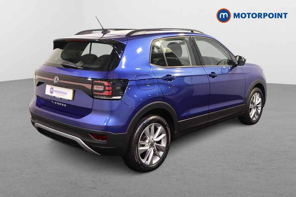 Volkswagen T-Cross SE Manual Petrol SUV - Stock Number (1508121) - Drivers side rear corner