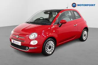 Fiat 500 Dolcevita Manual Petrol-Electric Hybrid Hatchback - Stock Number (1456455) - Passenger side front corner