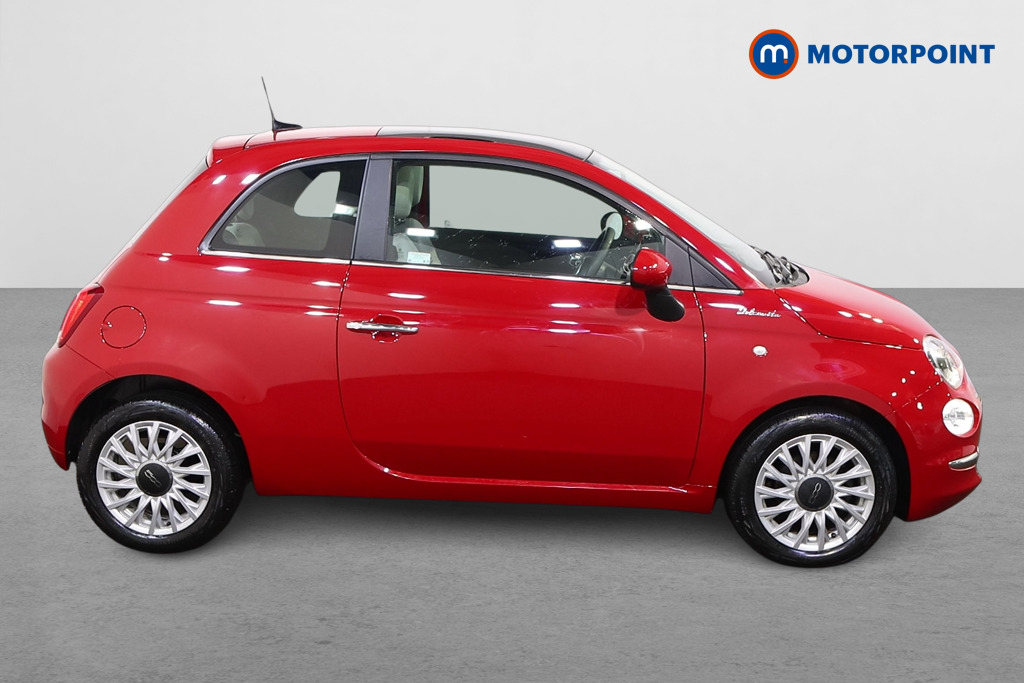 Fiat 500 Dolcevita Manual Petrol-Electric Hybrid Hatchback - Stock Number (1456455) - Drivers side