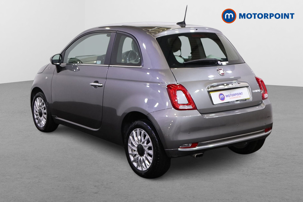 Fiat 500 Dolcevita Manual Petrol-Electric Hybrid Hatchback - Stock Number (1500959) - Passenger side rear corner