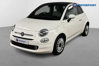 Fiat 500 Dolcevita Manual Petrol-Electric Hybrid Hatchback - Stock Number (1500983) - Passenger side front corner