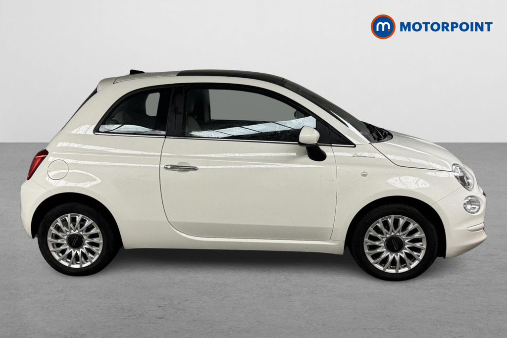 Fiat 500 Dolcevita Manual Petrol-Electric Hybrid Hatchback - Stock Number (1500983) - Drivers side