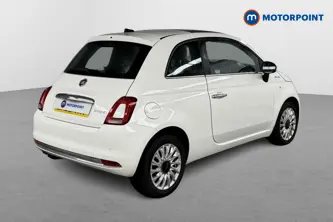 Fiat 500 Dolcevita Manual Petrol-Electric Hybrid Hatchback - Stock Number (1500983) - Drivers side rear corner