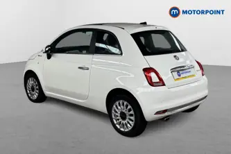 Fiat 500 Dolcevita Manual Petrol-Electric Hybrid Hatchback - Stock Number (1500983) - Passenger side rear corner