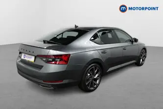 Skoda Superb Sport Line Plus Automatic Petrol Hatchback - Stock Number (1505332) - Drivers side rear corner