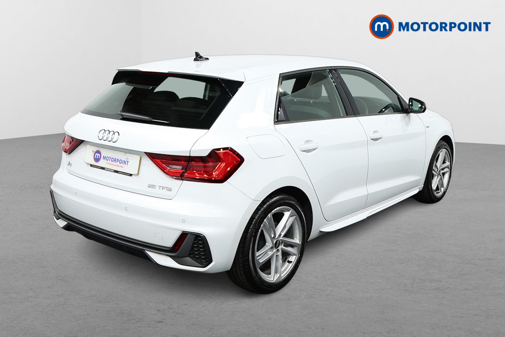 Audi A1 S Line Manual Petrol Hatchback - Stock Number (1506805) - Drivers side rear corner