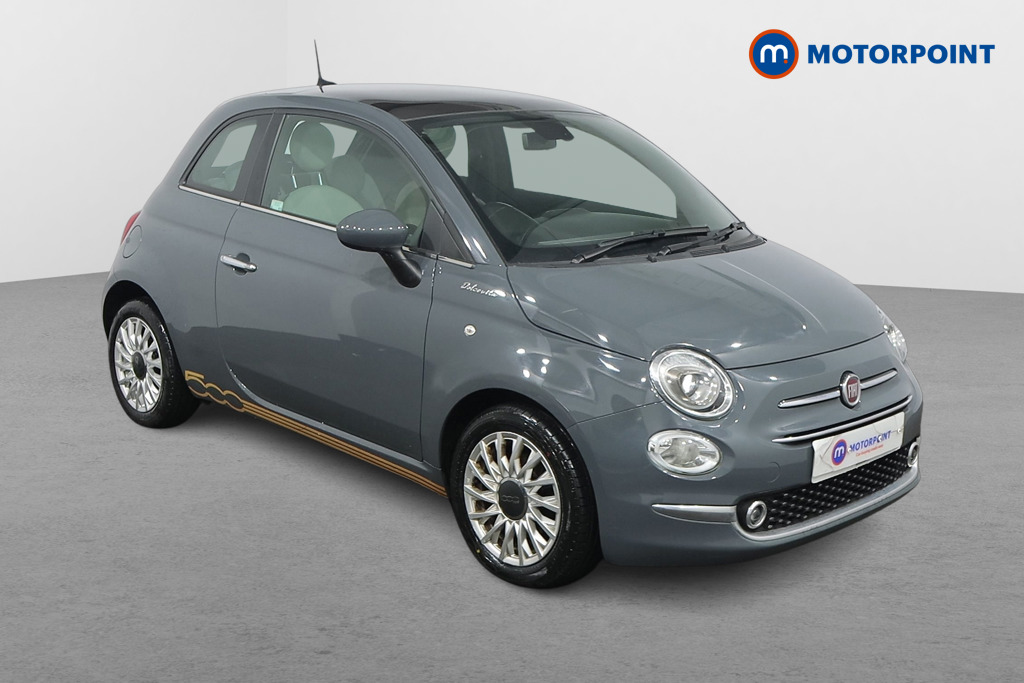 Fiat 500 Dolcevita Manual Petrol-Electric Hybrid Hatchback - Stock Number (1504282) - Drivers side front corner