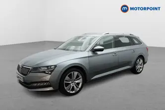 Skoda Superb Se L Automatic Petrol Plug-In Hybrid Estate - Stock Number (1492817) - Passenger side front corner