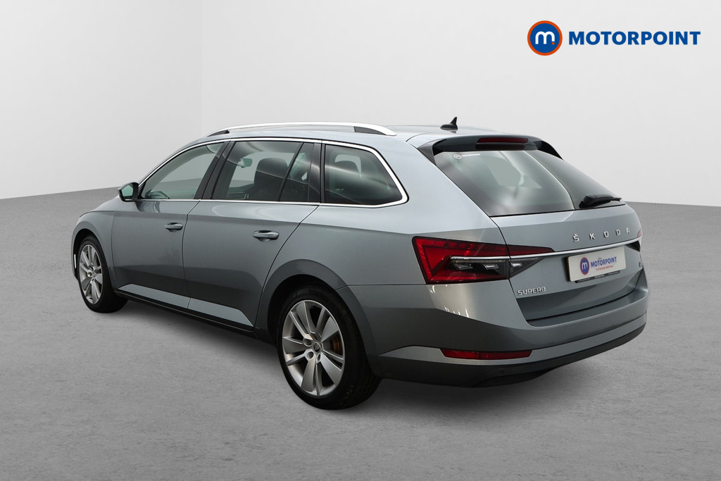 Skoda Superb Se L Automatic Petrol Plug-In Hybrid Estate - Stock Number (1492817) - Passenger side rear corner