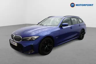 BMW 3 Series M Sport Automatic Petrol Plug-In Hybrid Estate - Stock Number (1501675) - Passenger side front corner