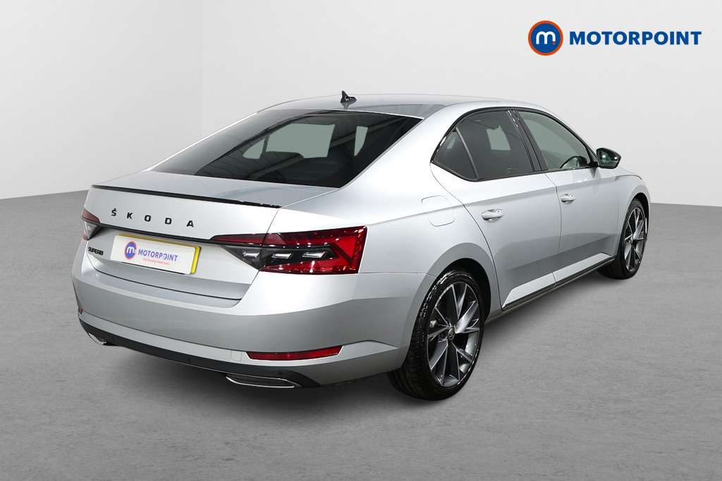 Skoda Superb Sport Line Plus Automatic Petrol Hatchback - Stock Number (1501708) - Drivers side rear corner