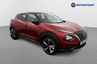 Nissan Juke Tekna-Plus Automatic Petrol-Electric Hybrid SUV - Stock Number (1508198) - Drivers side front corner