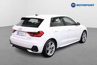 Audi A1 S Line Manual Petrol Hatchback - Stock Number (1508502) - Drivers side rear corner