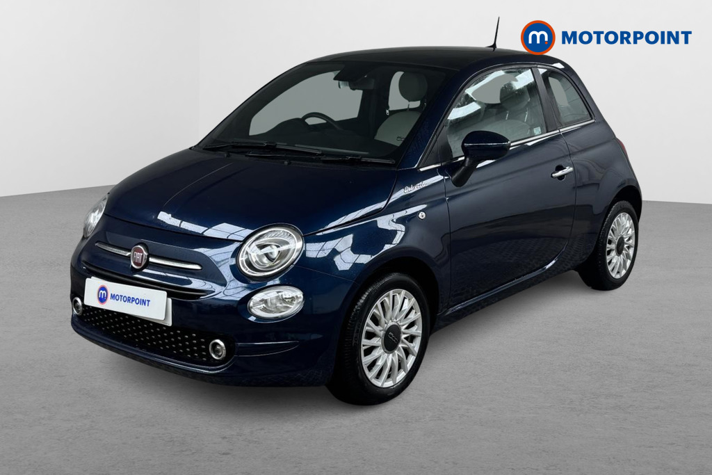 Fiat 500 Dolcevita Manual Petrol-Electric Hybrid Hatchback - Stock Number (1501634) - Passenger side front corner