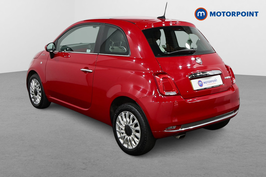 Fiat 500 Dolcevita Manual Petrol-Electric Hybrid Hatchback - Stock Number (1500981) - Passenger side rear corner