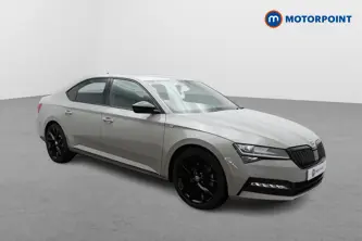 Skoda Superb Sport Line Plus Automatic Petrol Hatchback - Stock Number (1505326) - Drivers side front corner