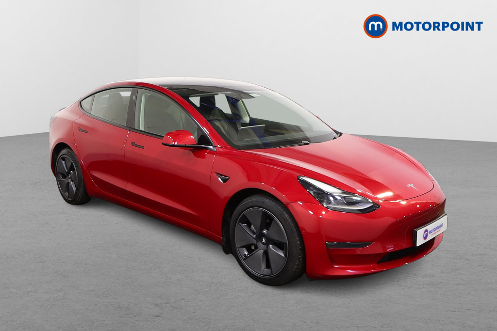 Tesla Model 3 Long Range Automatic Electric Saloon - Stock Number (1509329) - Drivers side front corner