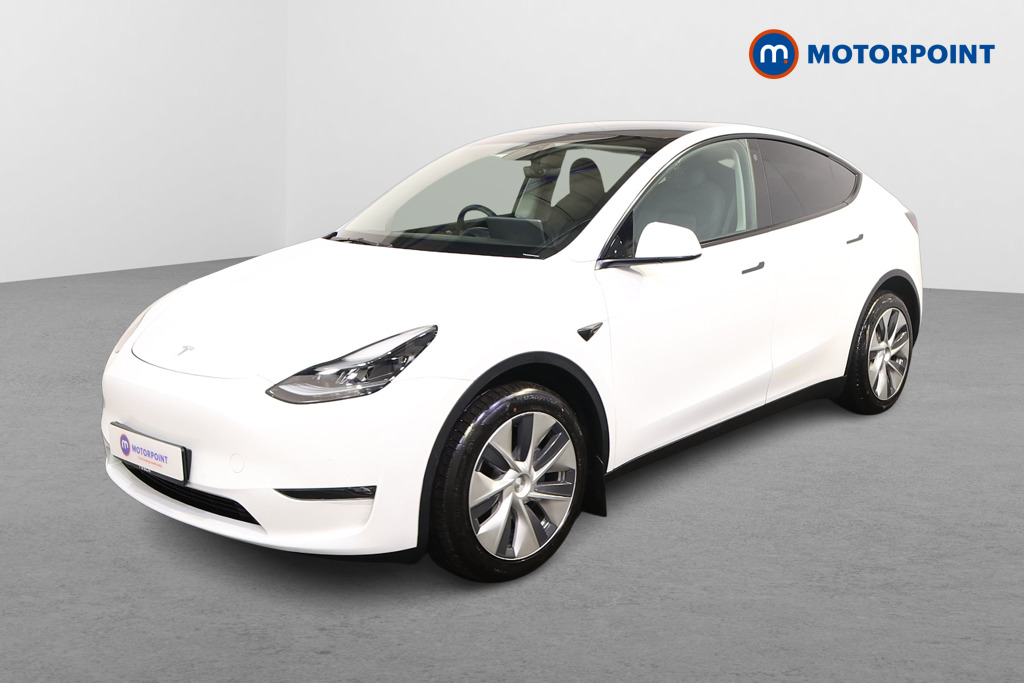 Tesla Model Y Long Range Automatic Electric SUV - Stock Number (1509404) - Passenger side front corner