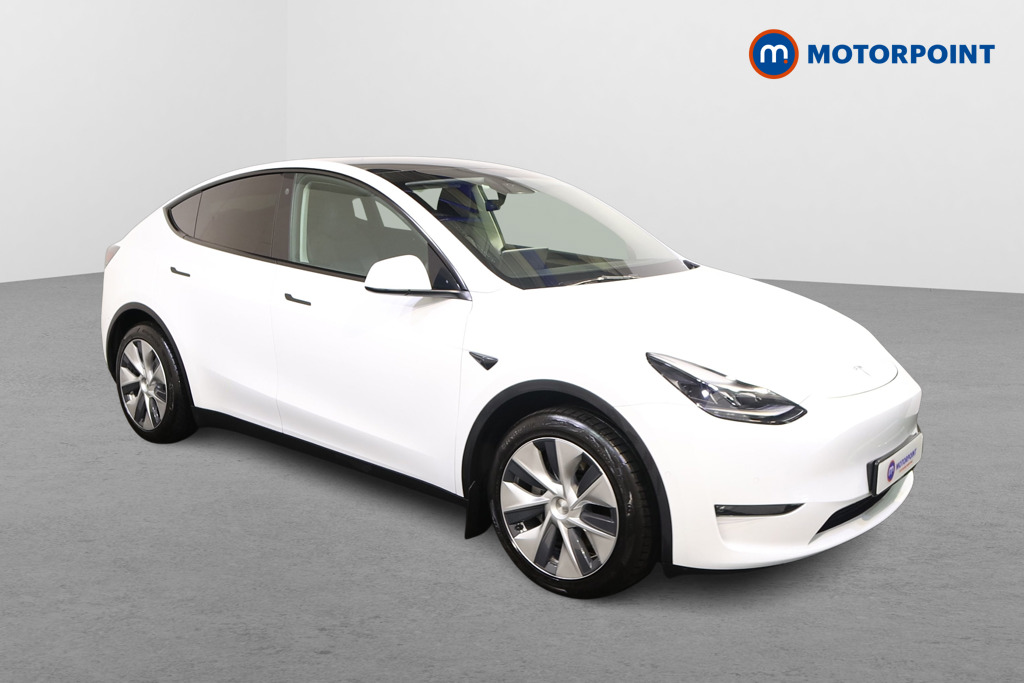 Tesla Model Y Long Range Automatic Electric SUV - Stock Number (1509404) - Drivers side front corner