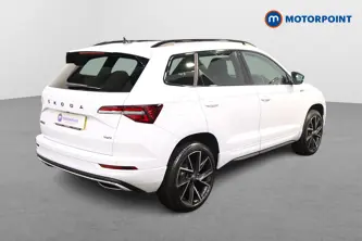 Skoda Karoq Sportline Automatic Diesel SUV - Stock Number (1510009) - Drivers side rear corner