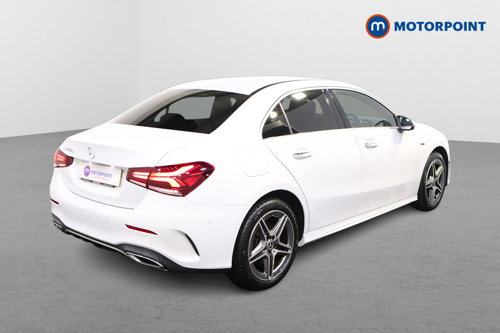 Mercedes-Benz A Class Amg Line Automatic Petrol Plug-In Hybrid Saloon - Stock Number (1510093) - Drivers side rear corner